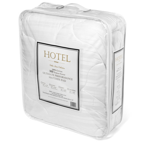Hotel Luxury 1'' Mattress Pad Wayfair